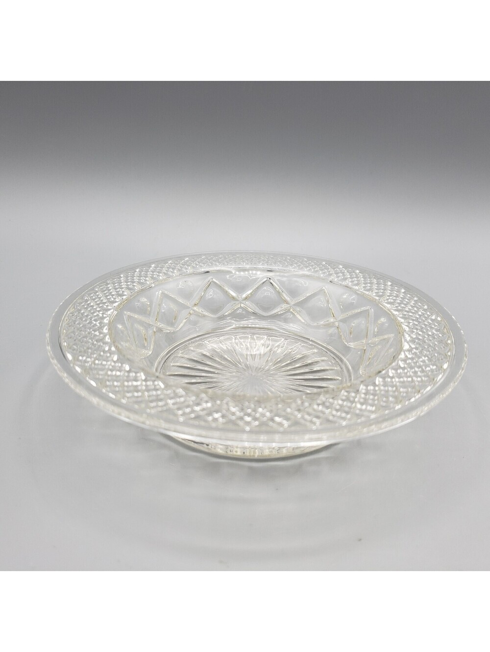 Vintage Imperial Glass Cape Cod Flat Rimmed Cereal Bowl 6" Replacement Berry